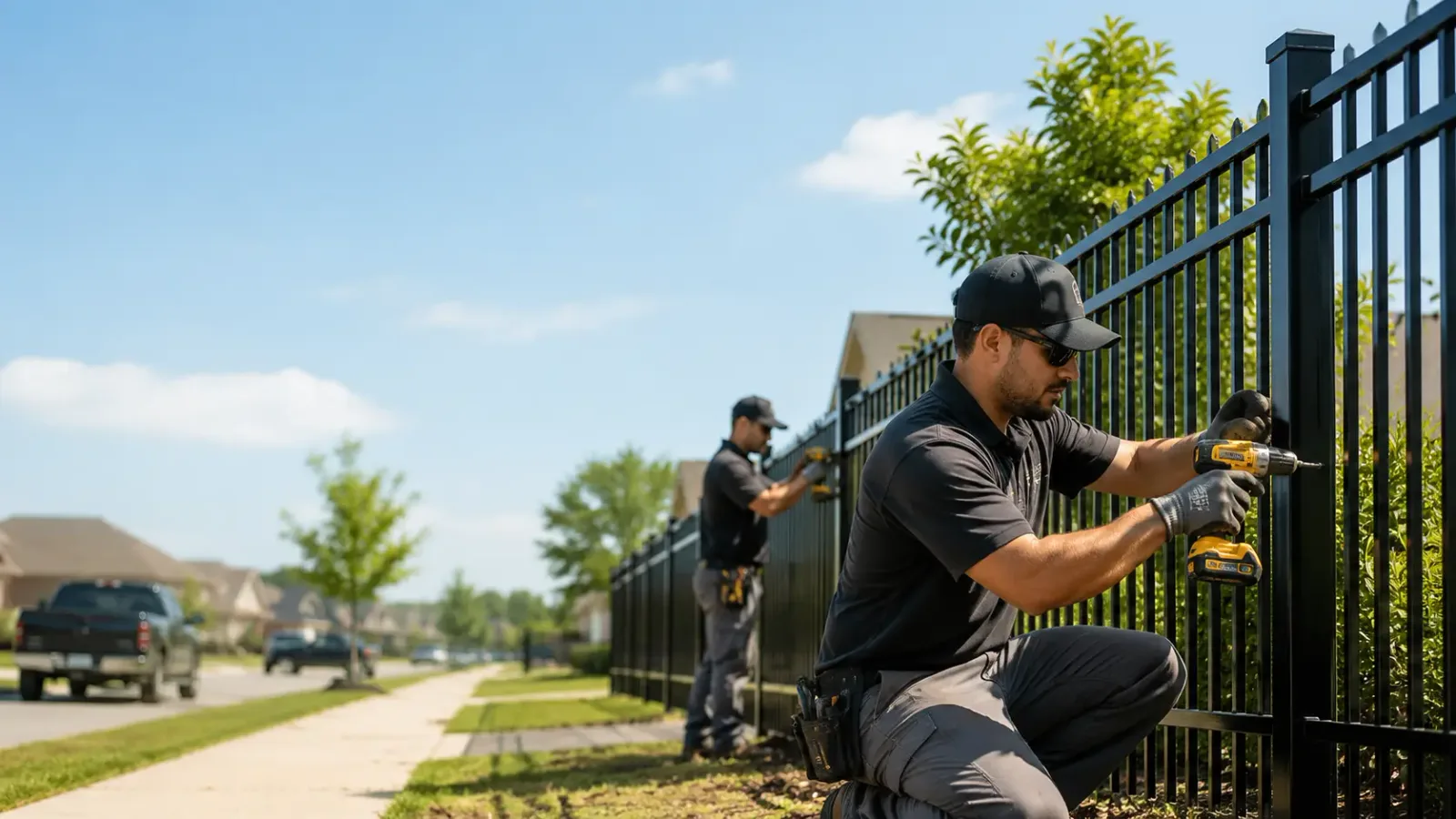 Metal Fence Installation in New Madison, OH